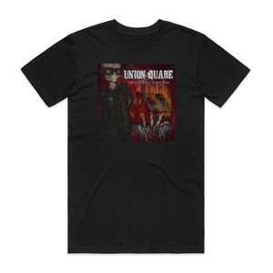 Union Square Making Bets In A Burning House Album Cover T-Shirt Black