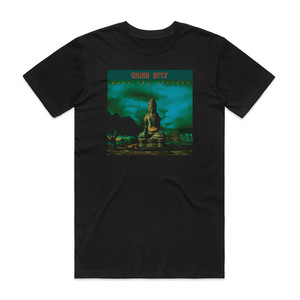 Uriah Heep Wake The Sleeper Album Cover T-Shirt Black Uriah Heep Wake The Sleeper Album Cover T-Shirt Black