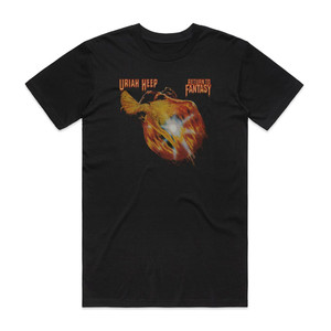 Uriah Heep Return To Fantasy Album Cover T-Shirt Black Uriah Heep Return To Fantasy Album Cover T-Shirt Black