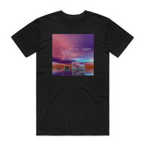 Uwe Reckzeh Mirror Images Album Cover T-Shirt Black Uwe Reckzeh Mirror Images Album Cover T-Shirt Black