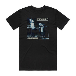 Unjust Thin Line Emotions Album Cover T-Shirt Black Unjust Thin Line Emotions Album Cover T-Shirt Black