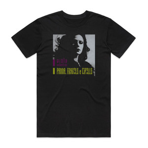 Viola Valentino Panna Fragole E Cipolle Album Cover T-Shirt Black Viola Valentino Panna Fragole E Cipolle Album Cover T-Shirt Black