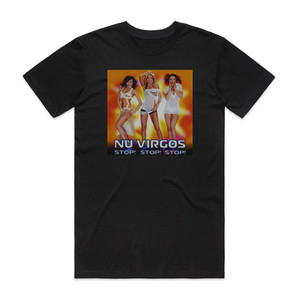 VIA Gra Stop Stop Stop Album Cover T-Shirt Black VIA Gra Stop Stop Stop Album Cover T-Shirt Black