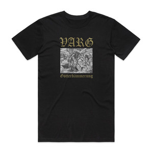 Varg Gtterdmmerung Album Cover T-Shirt Black Varg Gtterdmmerung Album Cover T-Shirt Black