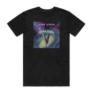 Vinnie Vincent Invasion All Systems Go Album Cover T-Shirt Black Vinnie Vincent Invasion All Systems Go Album Cover T-Shirt Black