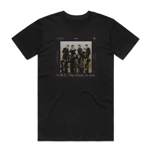 VICTON Voice The Future Is Now Album Cover T-Shirt Black VICTON Voice The Future Is Now Album Cover T-Shirt Black