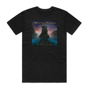Visions of Atlantis The Deep The Dark Album Cover T-Shirt Black Visions of Atlantis The Deep The Dark Album Cover T-Shirt Black
