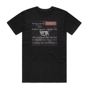 Vitja Anxiety Album Cover T-Shirt Black Vitja Anxiety Album Cover T-Shirt Black