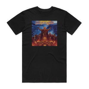 Various Artists Pagan Fire Album Cover T-Shirt Black
