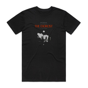 Various Artists The Exorcist Album Cover T-Shirt Black Various Artists The Exorcist Album Cover T-Shirt Black