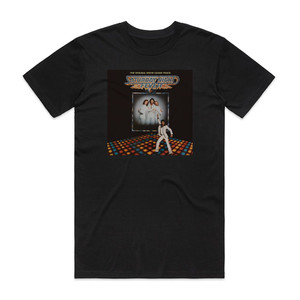 Various Artists Saturday Night Fever Album Cover T-Shirt Black Various Artists Saturday Night Fever Album Cover T-Shirt Black