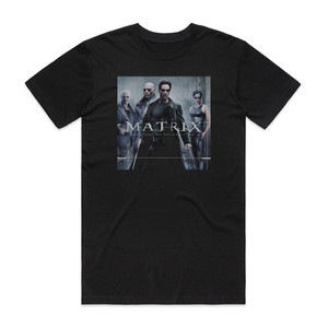Various Artists The Matrix Album Cover T-Shirt Black Various Artists The Matrix Album Cover T-Shirt Black