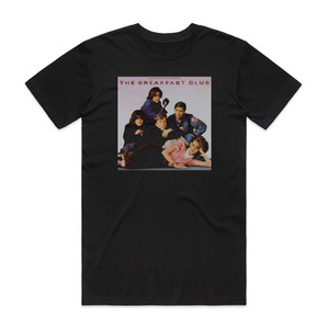 Various Artists The Breakfast Club Album Cover T-Shirt Black Various Artists The Breakfast Club Album Cover T-Shirt Black