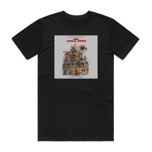 Various Artists National Lampoons Animal House Album Cover T-Shirt Black Various Artists National Lampoons Animal House Album Cover T-Shirt Black