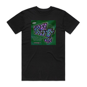 Various Artists One Shot 80 Volume 3 Love Album Cover T-Shirt Black Various Artists One Shot 80 Volume 3 Love Album Cover T-Shirt Black