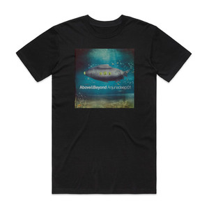 Various Artists Anjunadeep 01 Album Cover T-Shirt Black Various Artists Anjunadeep 01 Album Cover T-Shirt Black
