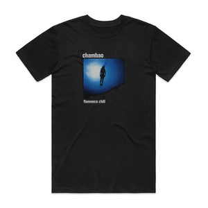 Various Artists Flamenco Chill Album Cover T-Shirt Black Various Artists Flamenco Chill Album Cover T-Shirt Black