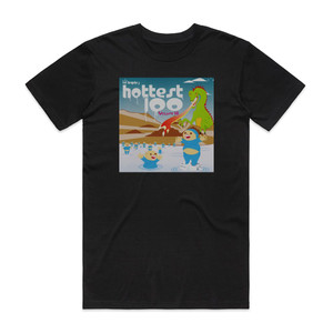 Various Artists Triple J Hottest 100 Volume 10 Album Cover T-Shirt Black Various Artists Triple J Hottest 100 Volume 10 Album Cover T-Shirt Black