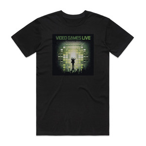 Various Artists Video Games Live Volume One Album Cover T-Shirt Black Various Artists Video Games Live Volume One Album Cover T-Shirt Black