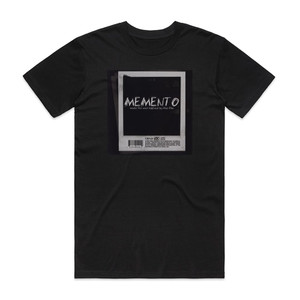 Various Artists Memento Album Cover T-Shirt Black Various Artists Memento Album Cover T-Shirt Black