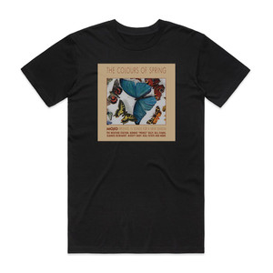 Various Artists The Colours Of Spring 15 Songs For A New Season Album Cover T-Shirt Black