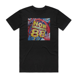 Various Artists Now Thats What I Call Music 88 Album Cover T-Shirt Black Various Artists Now Thats What I Call Music 88 Album Cover T-Shirt Black