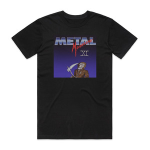 Various Artists Metal Massacre Volume 11 Album Cover T-Shirt Black Various Artists Metal Massacre Volume 11 Album Cover T-Shirt Black
