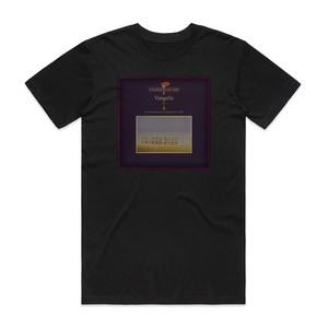 Vangelis Chariots Of Fire 1 Album Cover T-Shirt Black Vangelis Chariots Of Fire 1 Album Cover T-Shirt Black