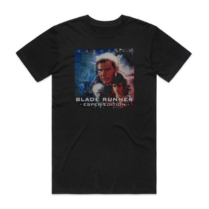 Vangelis Blade Runner 4 Album Cover T-Shirt Black Vangelis Blade Runner 4 Album Cover T-Shirt Black