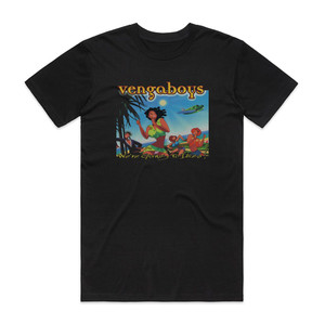Vengaboys Were Going To Ibiza Album Cover T-Shirt Black Vengaboys Were Going To Ibiza Album Cover T-Shirt Black
