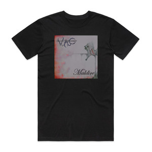 Velvet Acid Christ Maldire Album Cover T-Shirt Black Velvet Acid Christ Maldire Album Cover T-Shirt Black