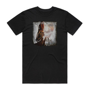 Vampire Mooose The Reel Album Cover T-Shirt Black Vampire Mooose The Reel Album Cover T-Shirt Black