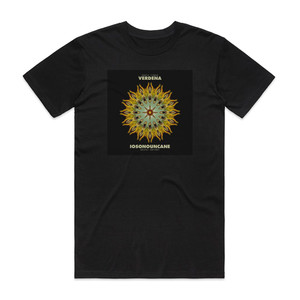Verdena Verdena Iosonouncane Album Cover T-Shirt Black Verdena Verdena Iosonouncane Album Cover T-Shirt Black
