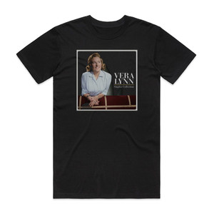 Vera Lynn Vera Lynn Singles Collection Album Cover T-Shirt Black