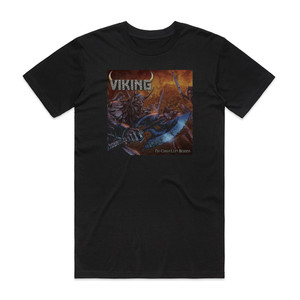 Viking No Child Left Behind Album Cover T-Shirt Black Viking No Child Left Behind Album Cover T-Shirt Black