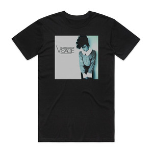 Visage The Damned Dont Cry Album Cover T-Shirt Black Visage The Damned Dont Cry Album Cover T-Shirt Black