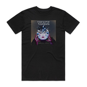 Visage Shameless Fashion Album Cover T-Shirt Black Visage Shameless Fashion Album Cover T-Shirt Black