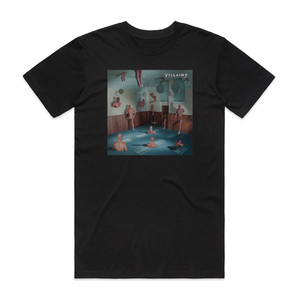 Villainy Mode Set Clear Album Cover T-Shirt Black