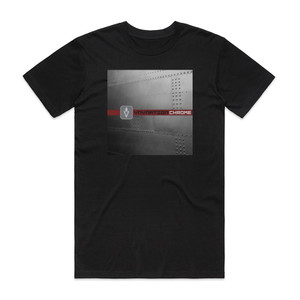 VNV Nation Chrome Album Cover T-Shirt Black VNV Nation Chrome Album Cover T-Shirt Black