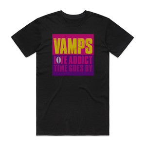 VAMPS Love Addict Album Cover T-Shirt Black VAMPS Love Addict Album Cover T-Shirt Black
