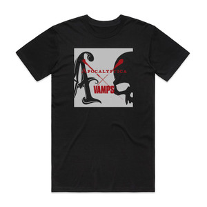 VAMPS Sin In Justice Album Cover T-Shirt Black VAMPS Sin In Justice Album Cover T-Shirt Black