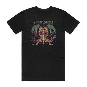 Virgin Steele Age Of Consent Album Cover T-Shirt Black