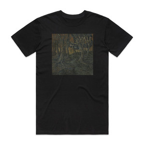Vali Skogslandskap Album Cover T-Shirt Black