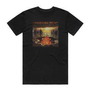 Vanishing Point In Thought Album Cover T-Shirt Black Vanishing Point In Thought Album Cover T-Shirt Black