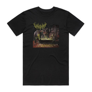 Vulvodynia Psychosadistic Design Album Cover T-Shirt Black