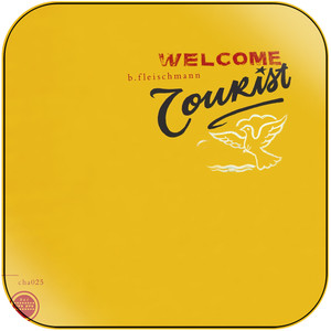 B Fleischmann Welcome Tourist Album Cover Sticker B Fleischmann Welcome Tourist Album Cover Sticker