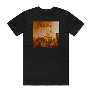 Warlord The Holy Empire Album Cover T-Shirt Black Warlord The Holy Empire Album Cover T-Shirt Black