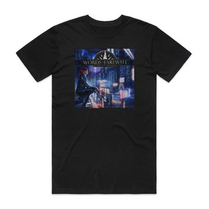 Words of Farewell A Quiet World Album Cover T-Shirt Black