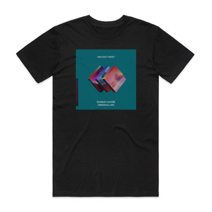 Way Out West Sunday Maybe 1 Album Cover T-Shirt Black Way Out West Sunday Maybe 1 Album Cover T-Shirt Black