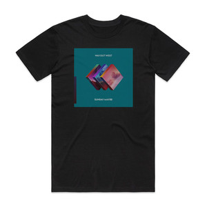 Way Out West Sunday Maybe Album Cover T-Shirt Black Way Out West Sunday Maybe Album Cover T-Shirt Black